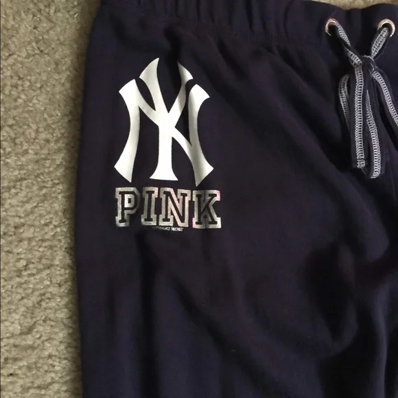 Vintage victoria secret PINK yankees sweatpants - Picture 4 of 4